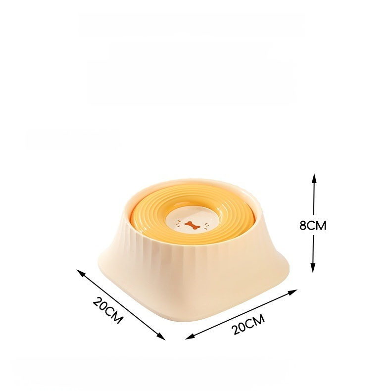 물튀김 방지, 젖은 입 방지, 부유식 반려동물 밥그릇