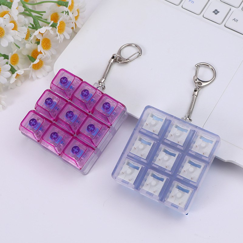 Transparent Press Pendant