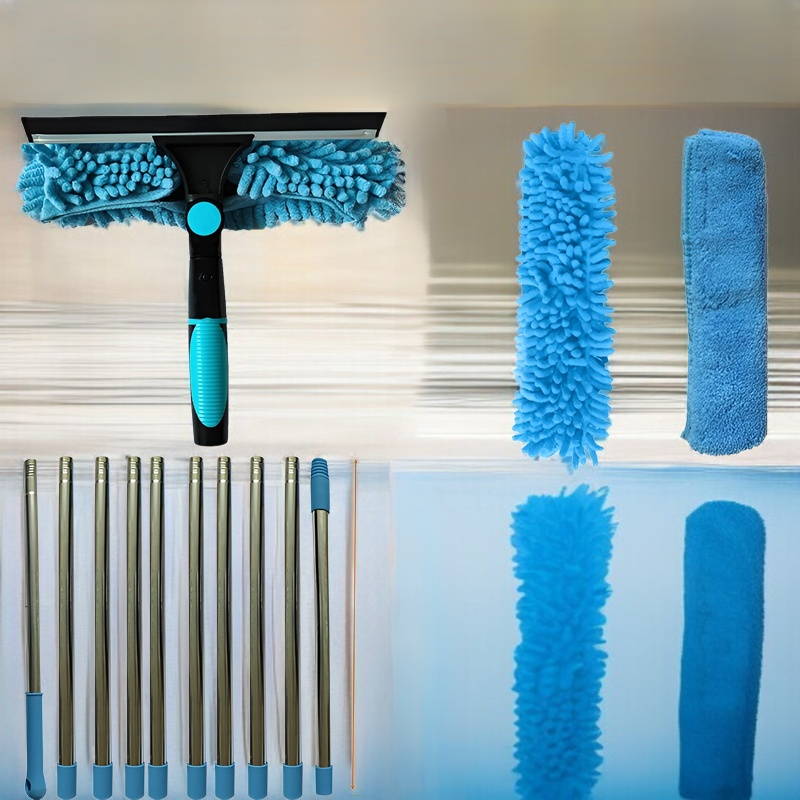 Glasreinigung Artefakt mit ergonomischem Griff