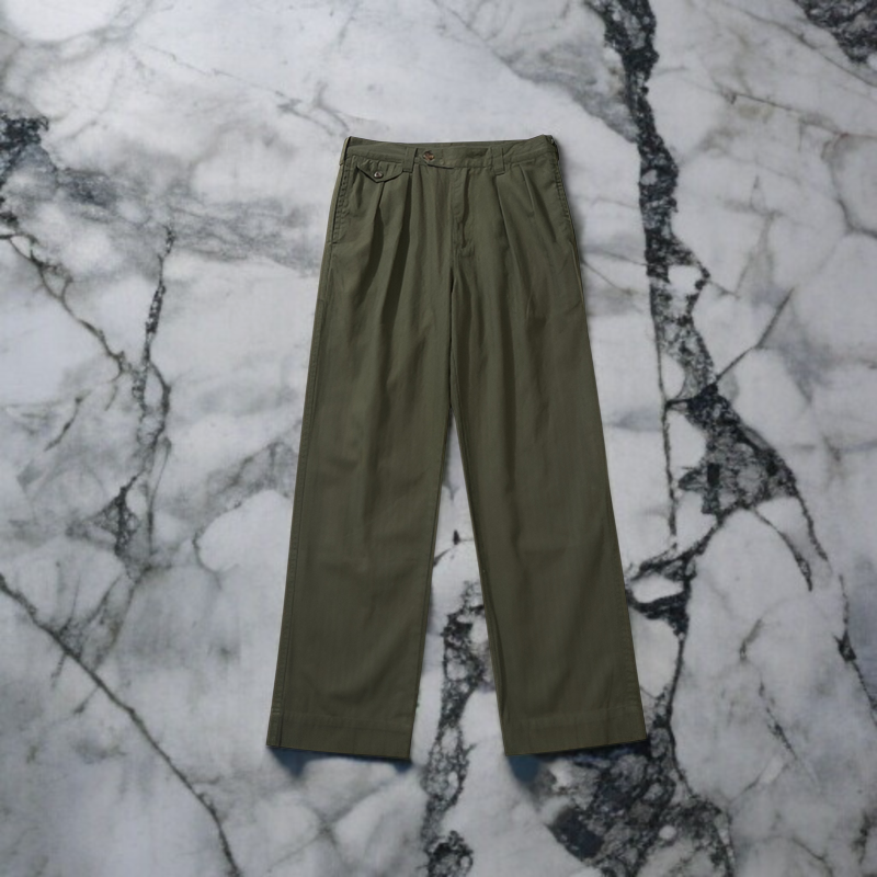 ヘリンボーン生地の質感アップ画像