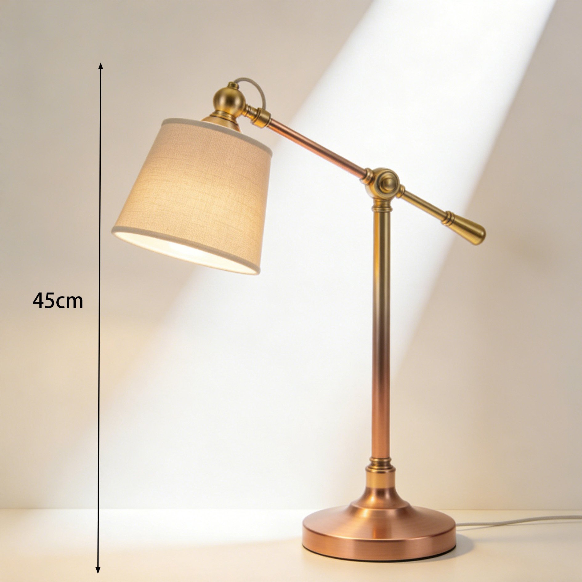 Dimmbarer augenschonender Tischlampe mit modernem Design