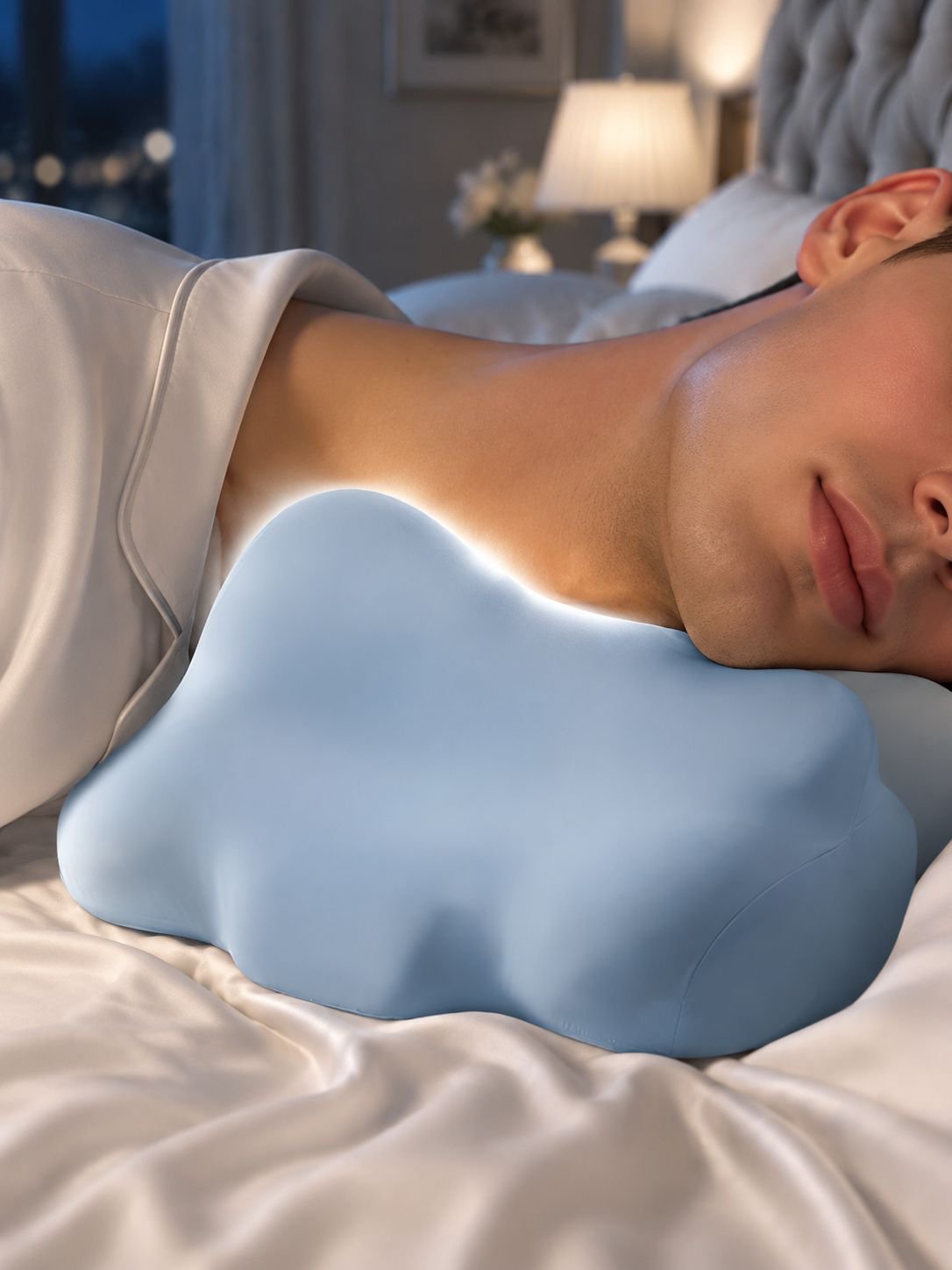 Ergonomic Memory Foam Pillow Core for Adults