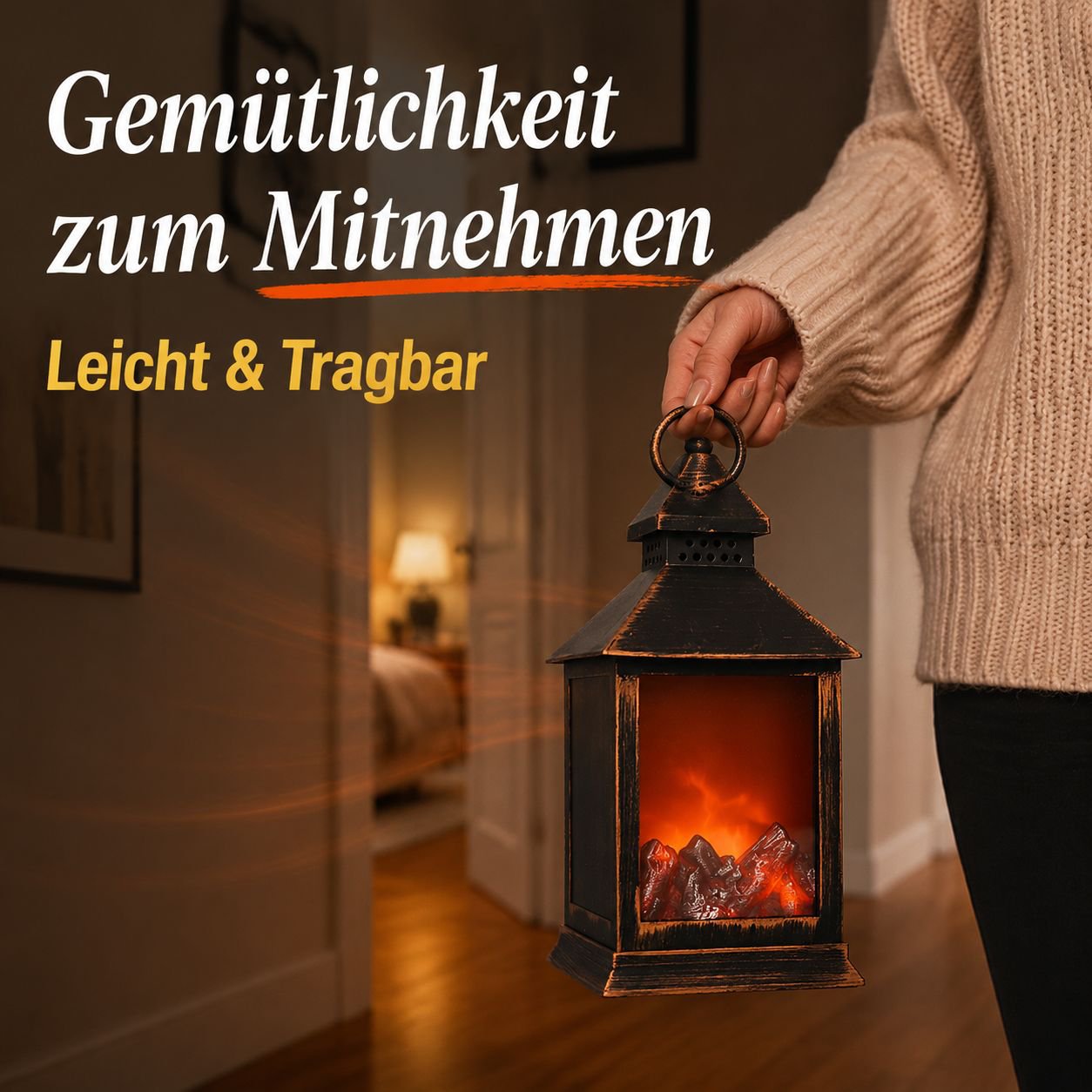 Kamin-Stimmungslicht Camping Wohnkultur Geburtstags- und Geschäftsgeschenk