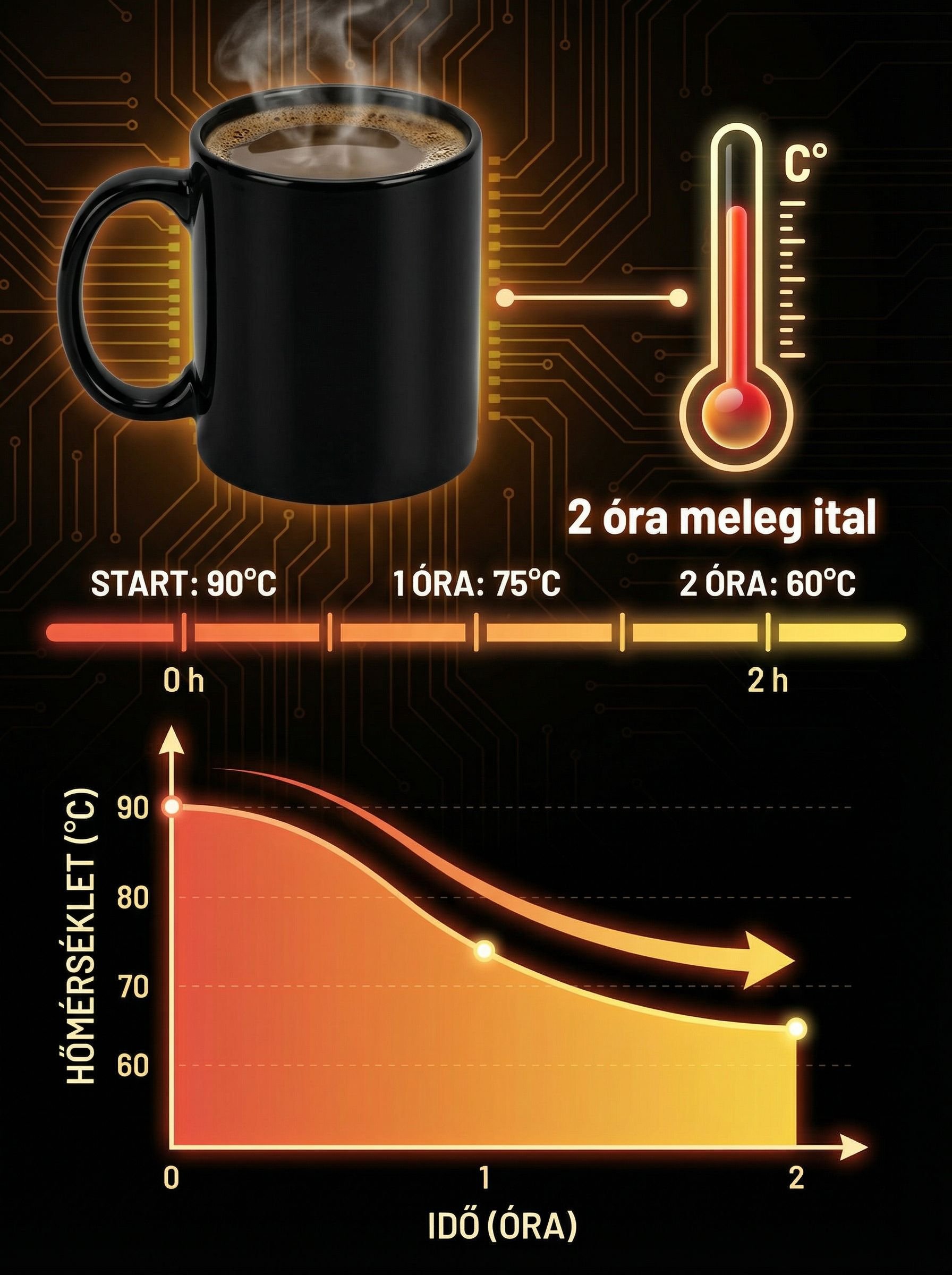 Könnyen tisztítható kerámia víztartály
