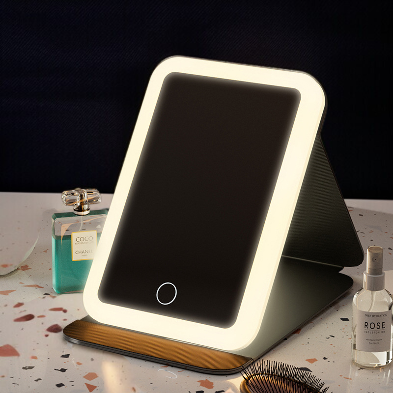 여행용으로 적합한 컴팩트 휴대용 화장거울