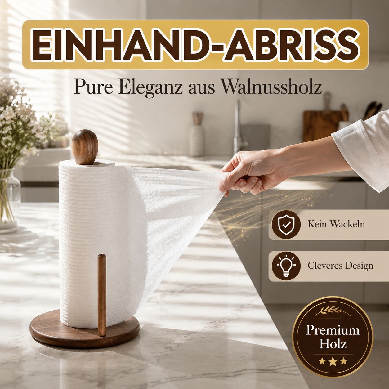 Einweg-Küchenpapier, ölabweisend, starke Saugfähigkeit