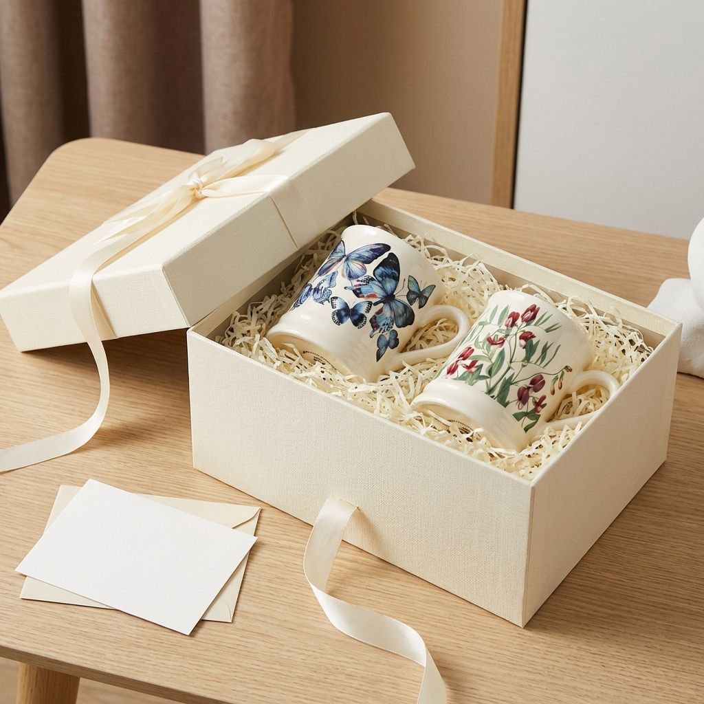 クラシックな陶器製フラワーウォーターカップ