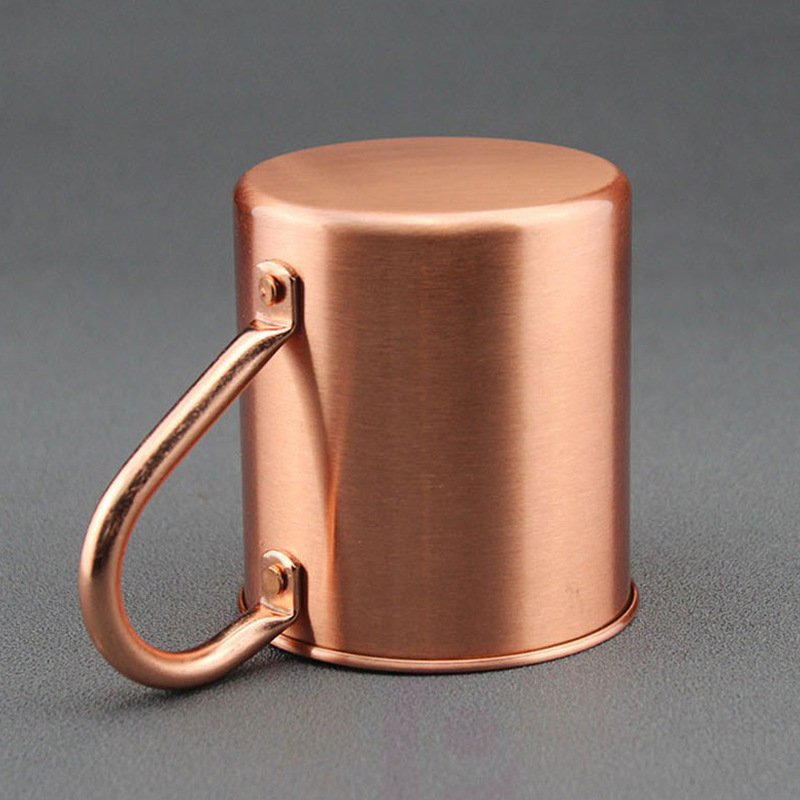 copper water cups and beer cups