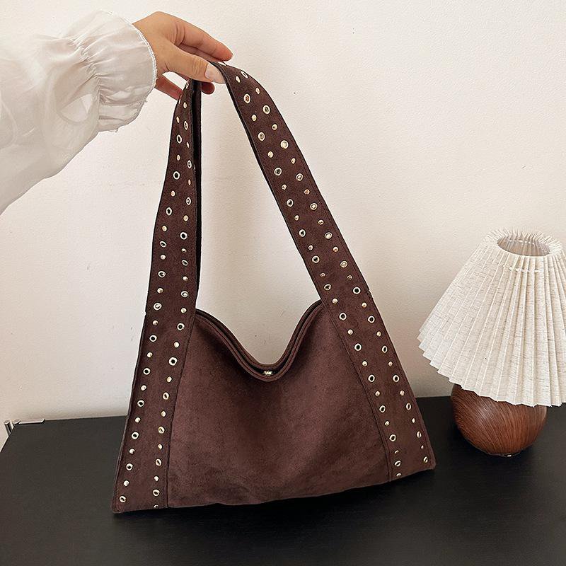 유럽 스타일 토트백 여성 숄더백 세련된 감성 가방