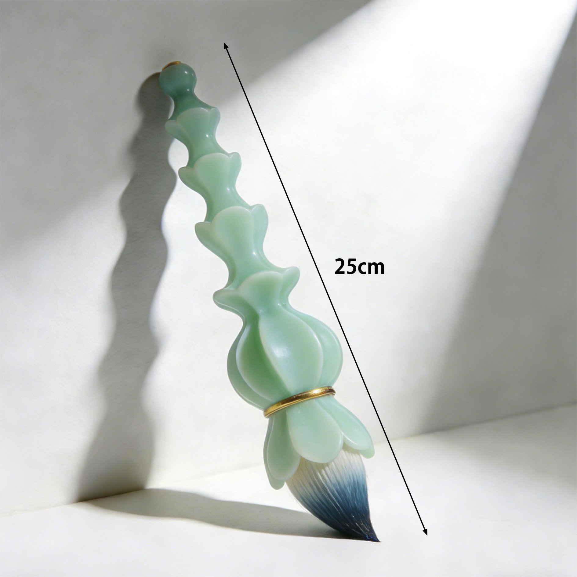 Detalle de cerdas de pinceles chinos