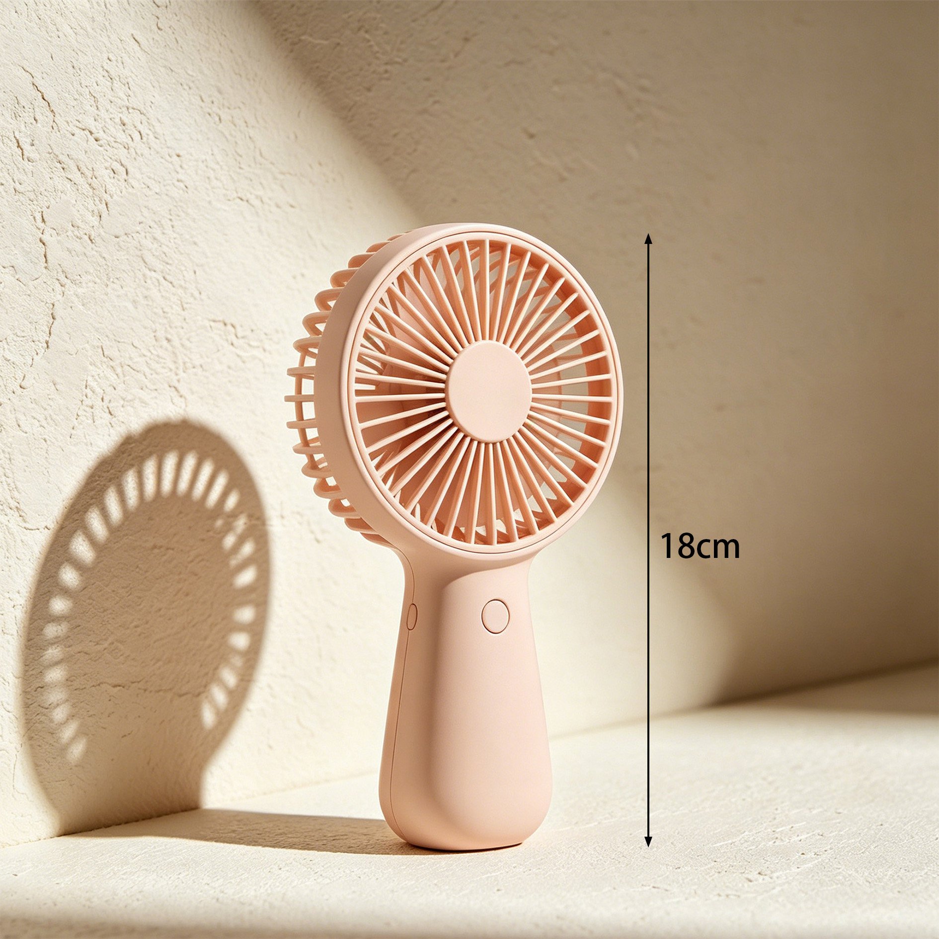 Lightweight handheld fans for personal cooling