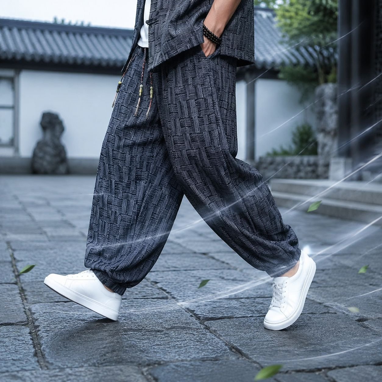 おしゃれな中国風ボタンのアップ写真