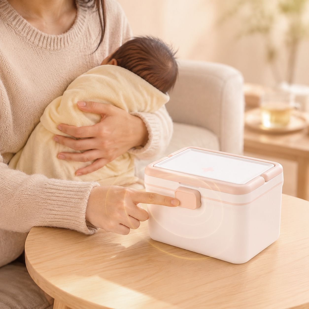 家庭用薬箱、ファミリーサイズの薬棚、携帯用救急医療キット、医療キット