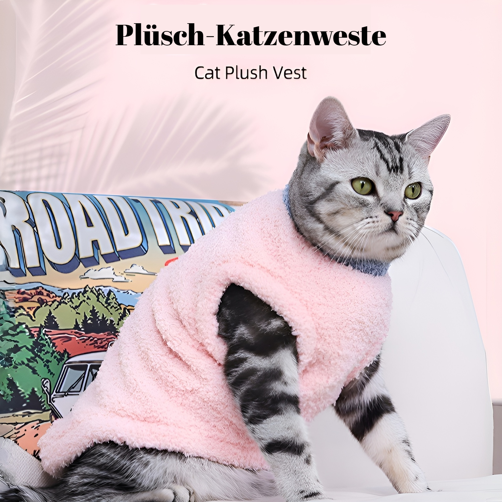 Beliebte Cloud Velvet Haustierkleidung plus Samtweste Herbst- und Winterpullover Haustierkleidung Hu