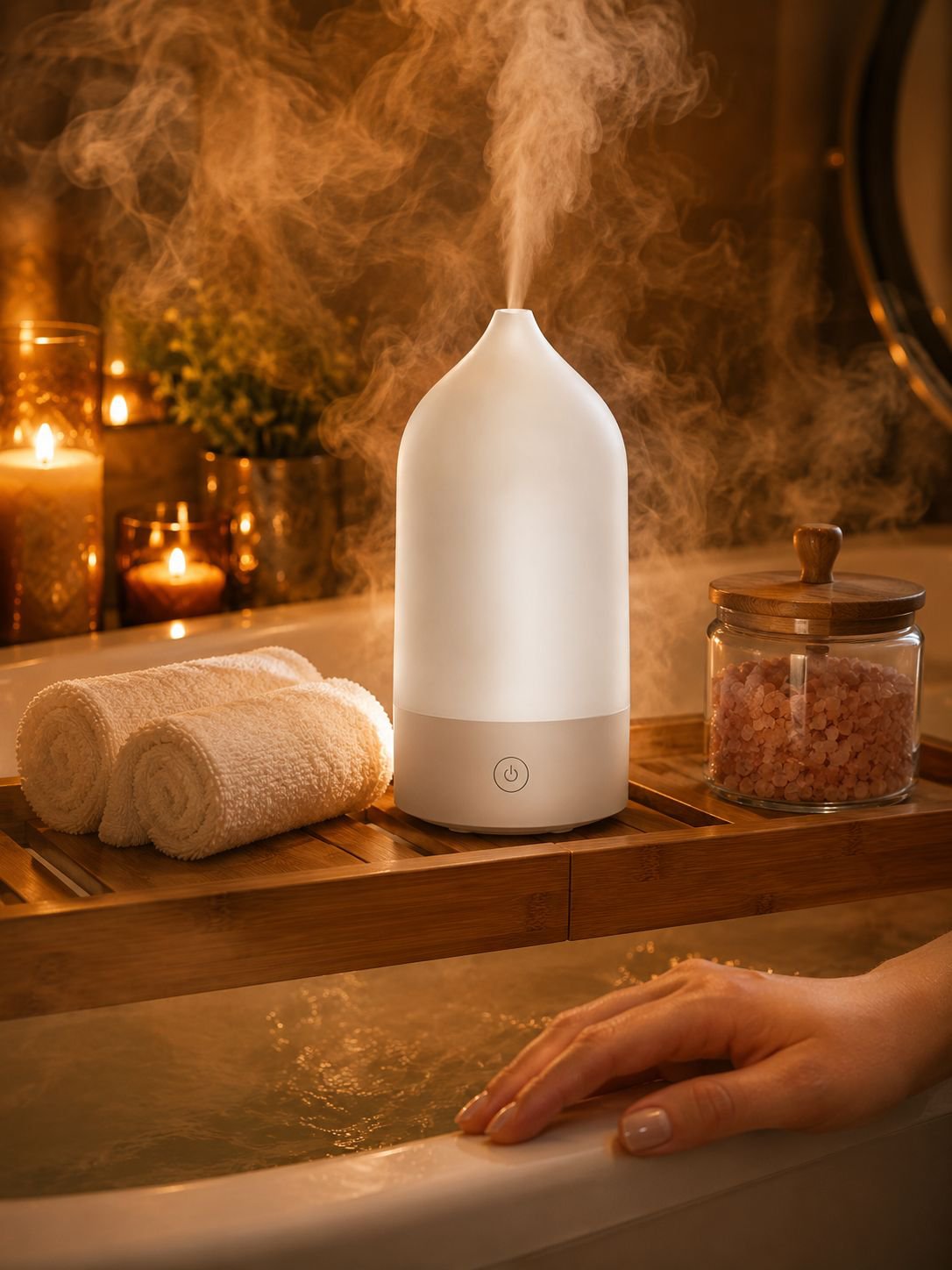 Modern aromatherapy diffuser for home and office
