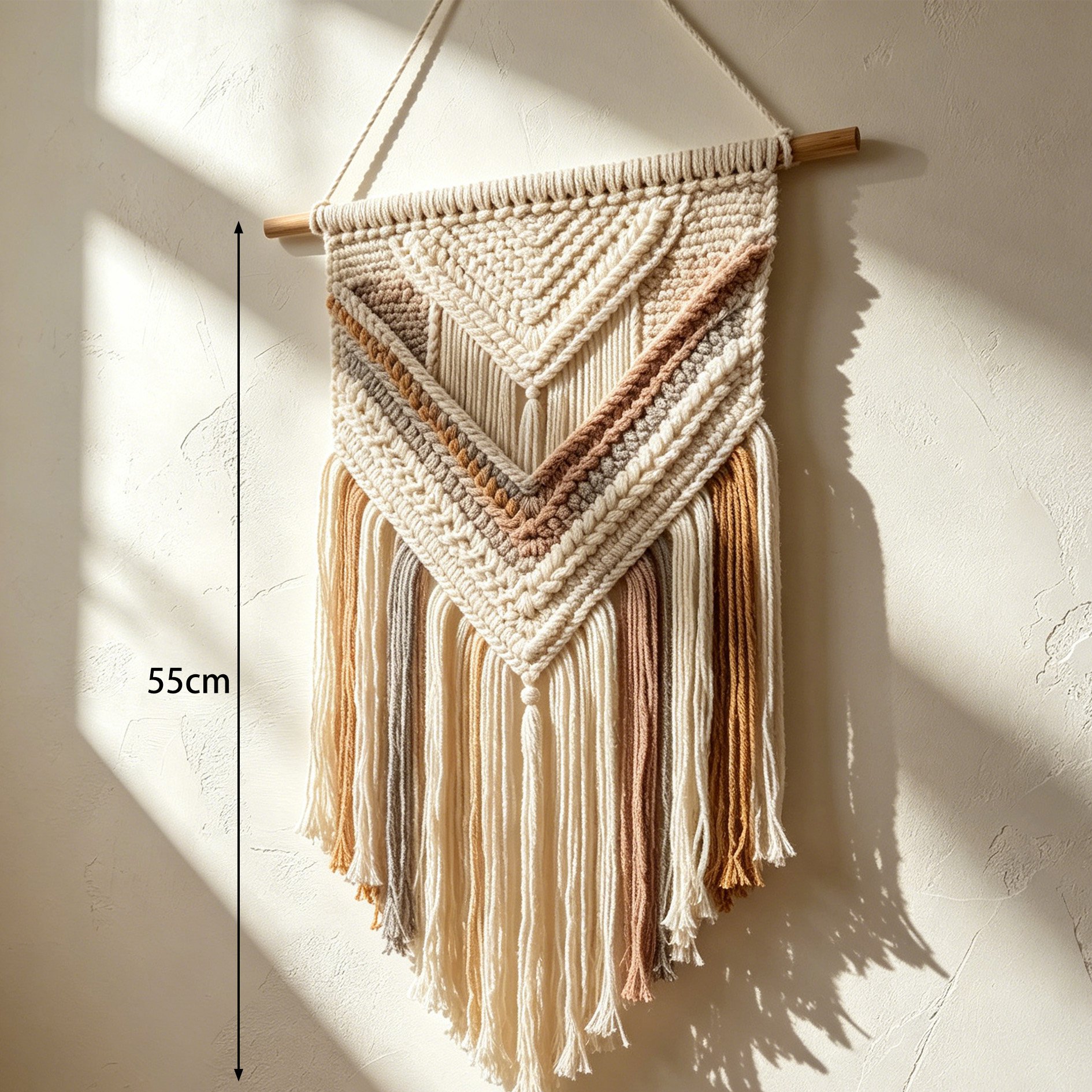 Einzigartiger Wandteppich als Boho Dekoration