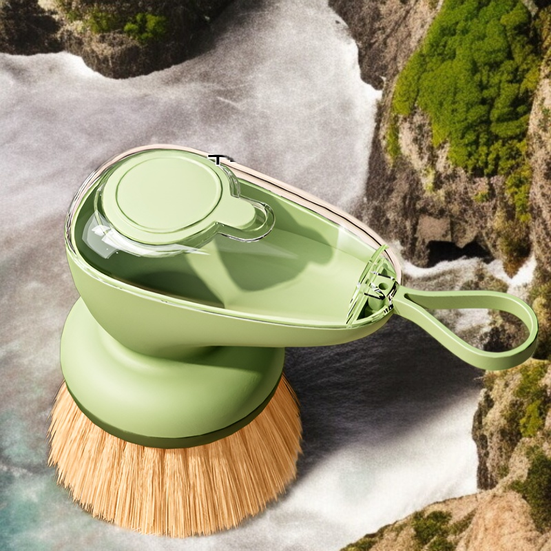 게으름뱅이용 편리한 냄비 브러쉬