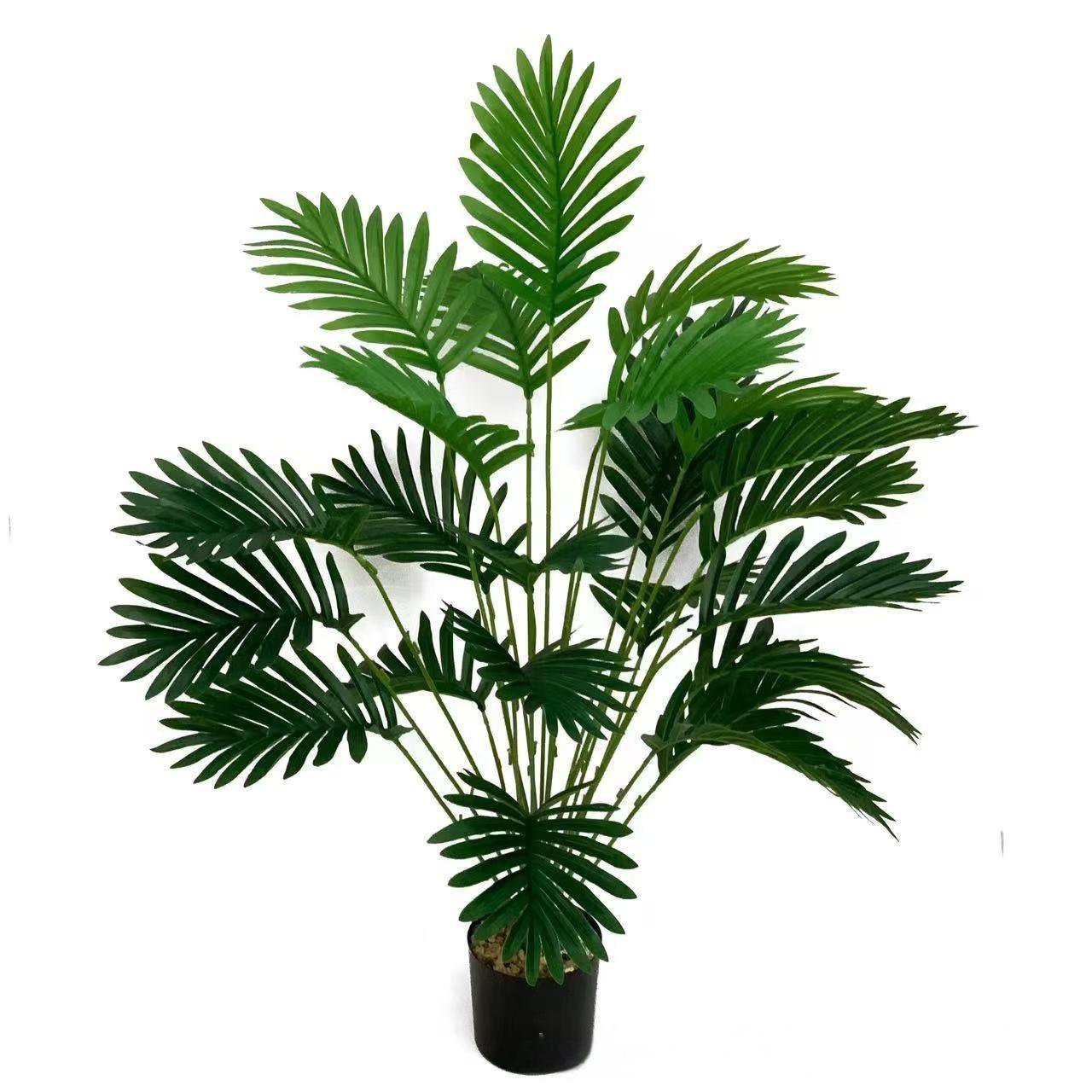 Green plants, potted plants, living room decoration, fake trees, scattered sunflowers