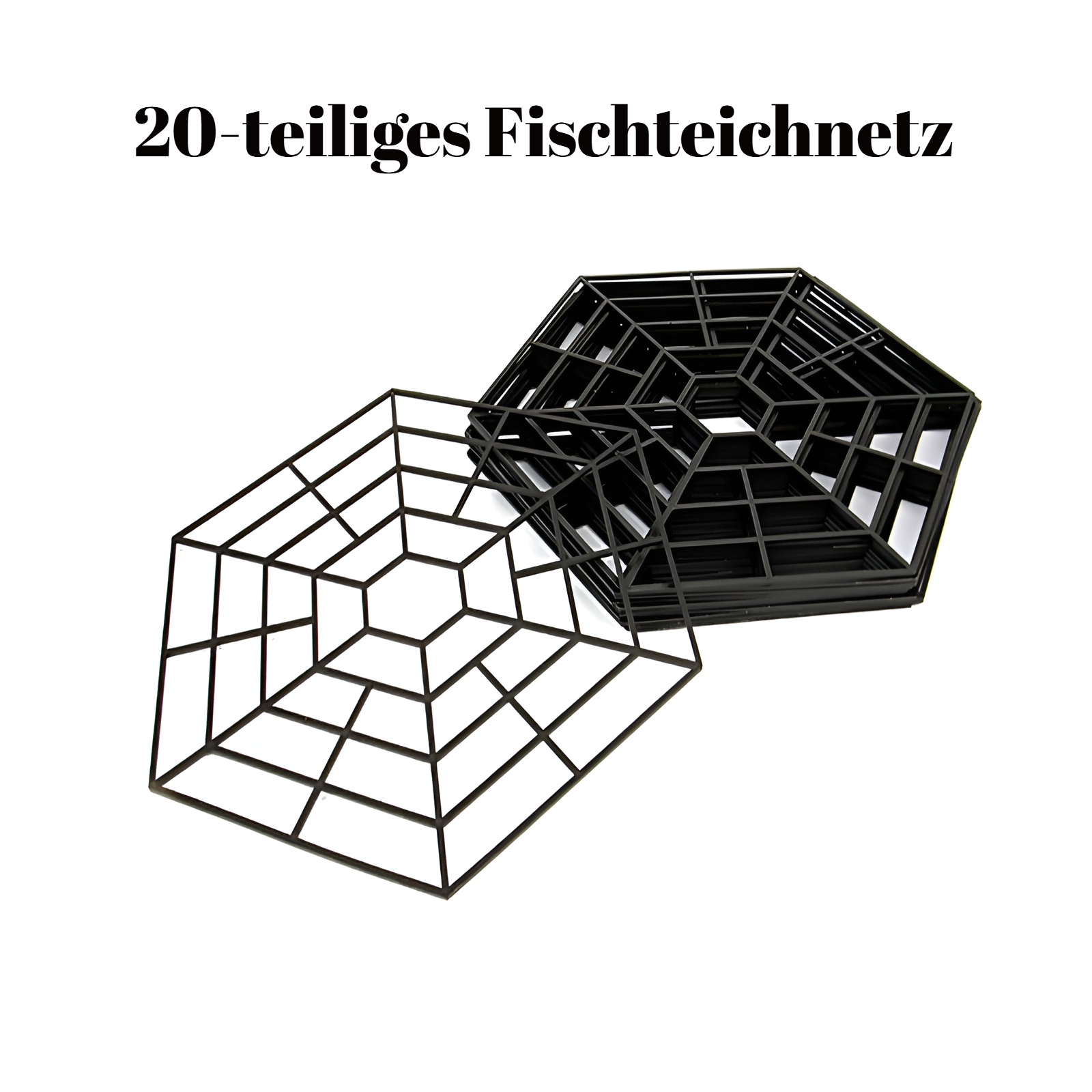 Fischschutznetz für Gartenteiche