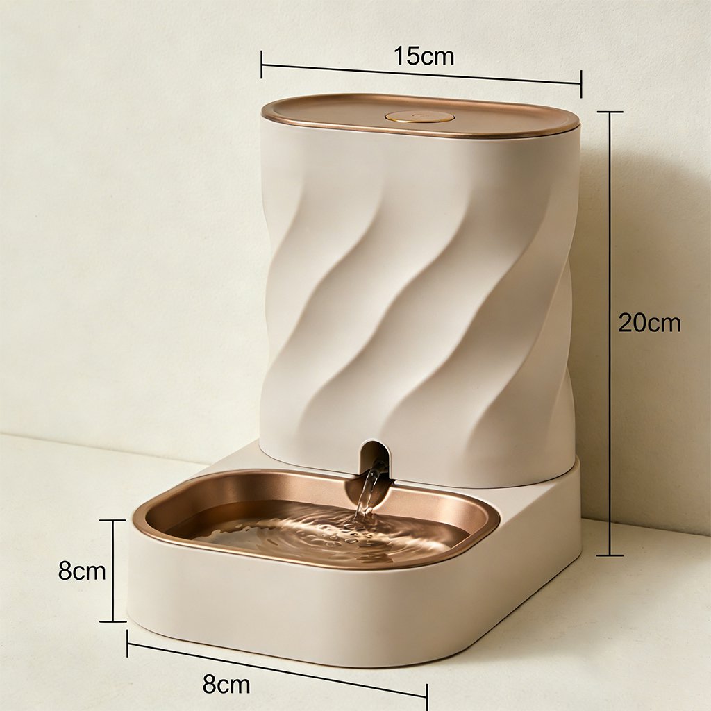 Sistema de filtración de agua para mascotas