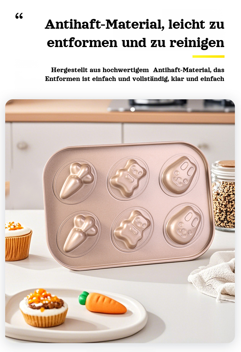 Kleine Donuts mit der Mini-Backform im heimischen Ofen backen