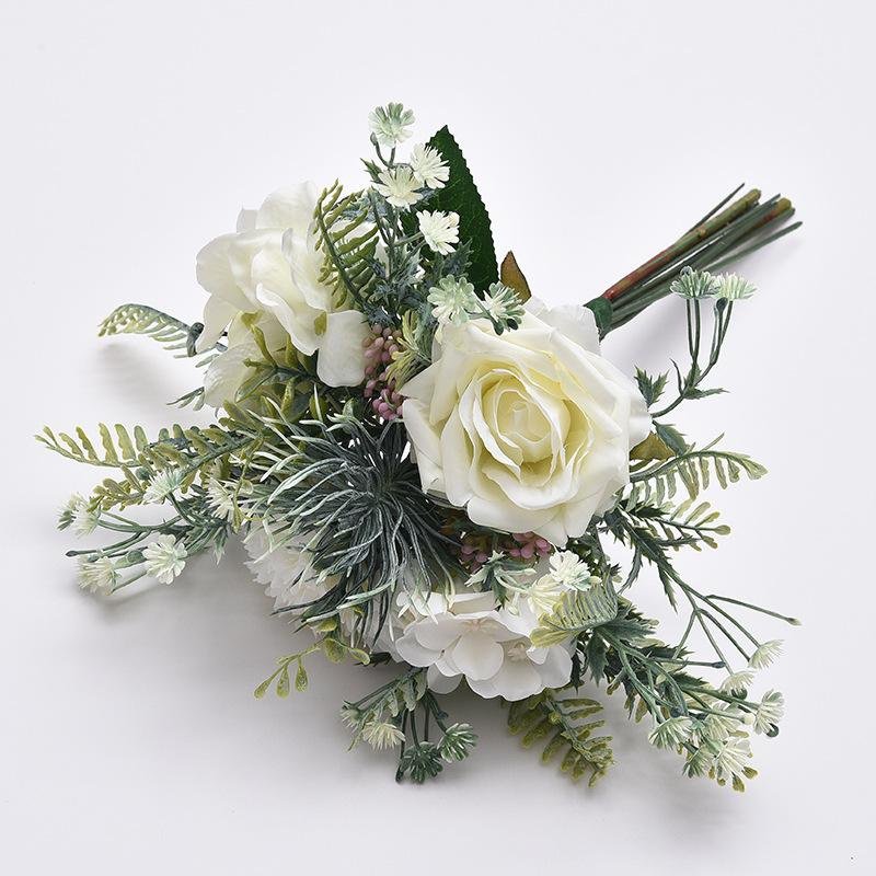Simulated European style rose bouquet home decoration