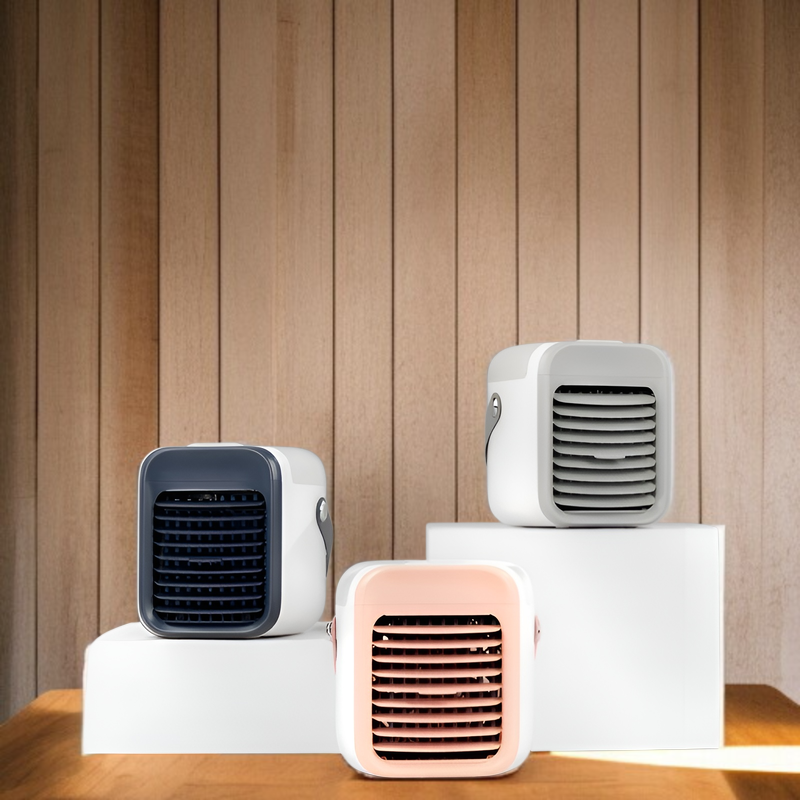 2025年新版USB充電式冷風機の外観