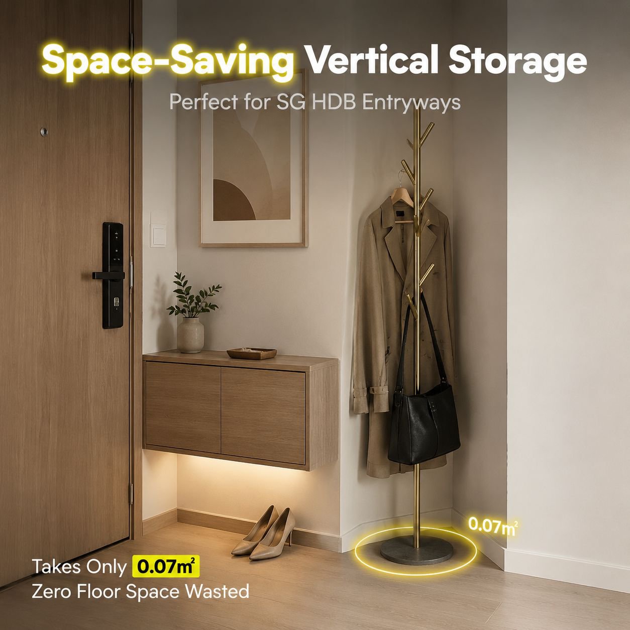 Multifunctional Hanger and Bag Hook