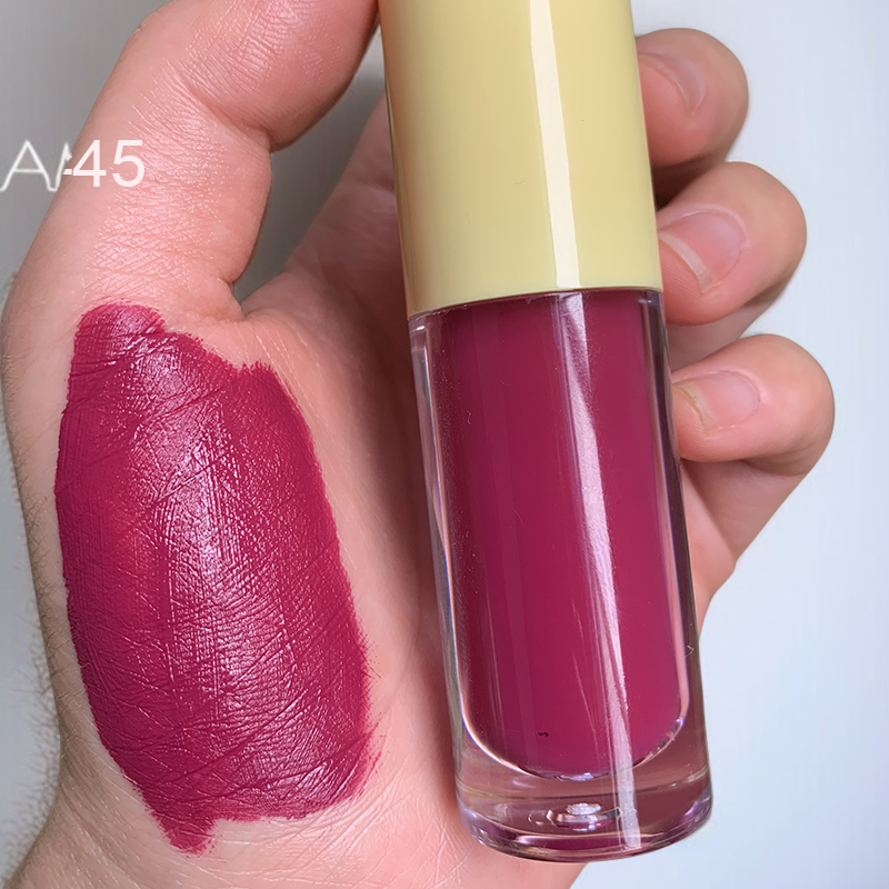 Long-lasting waterproof matte liquid lipstick swatches