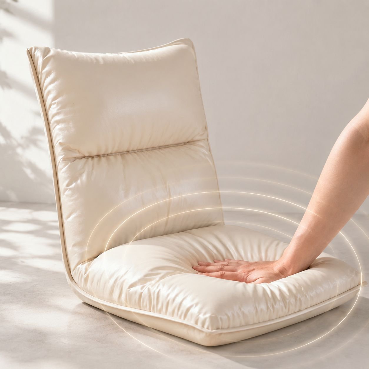 PU-Ledersofa mit mehrfacher Winkelverstellung, wasserdicht und leicht zu reinigen