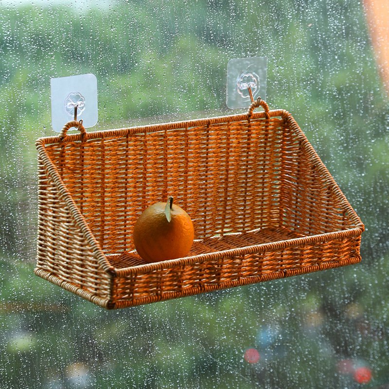 壁掛け収納バスケット