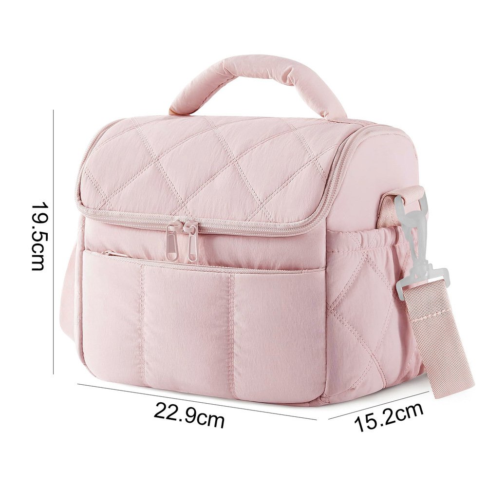 กระเป๋าใส่อาหารกลางวันแบบพกพากันน้ำและเก็บความร้อนดีไซน์ทันสมัย