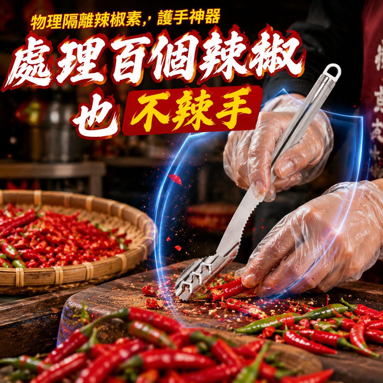 多功能紅棗去核器，廚房不銹鋼辣椒去籽神器