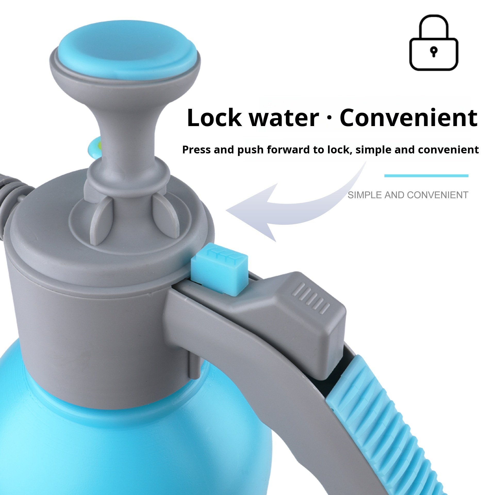 Thickened spray kettle for gardening and disinfection