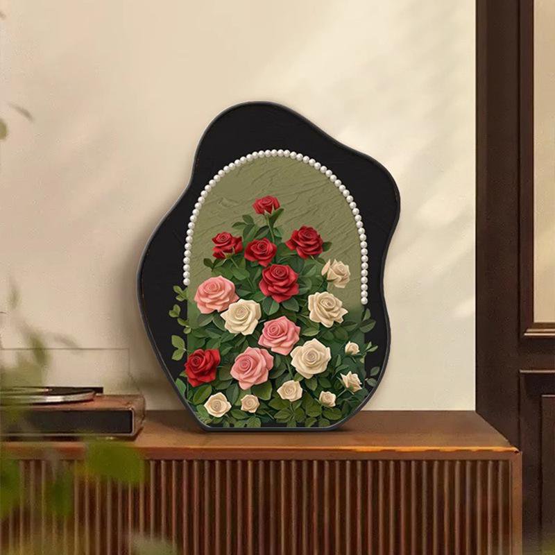 ロマンチックなパールローズ工芸品