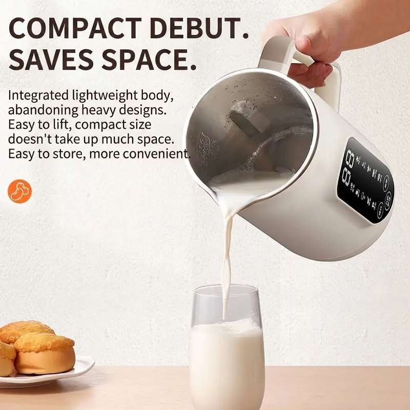 Touch Screen Fully Automatic Multi-Functional Soymilk Maker