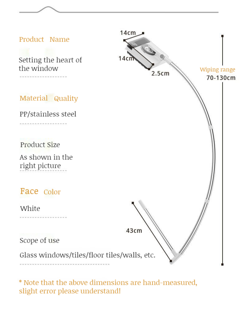 Double-Sided Window Wiper Cleaner