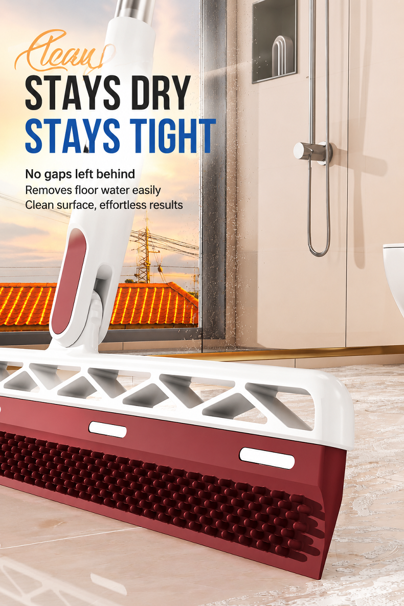 Durable bristles of the JMY dual-sided broom