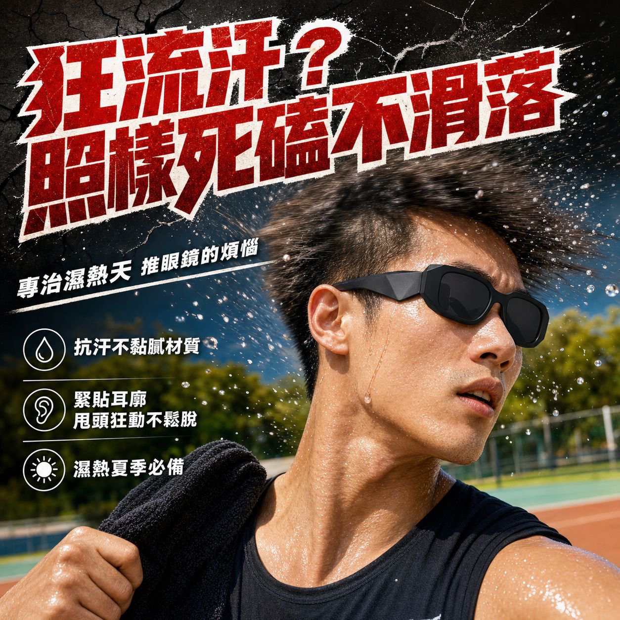 潮流多邊形墨鏡 防紫外線太陽眼鏡