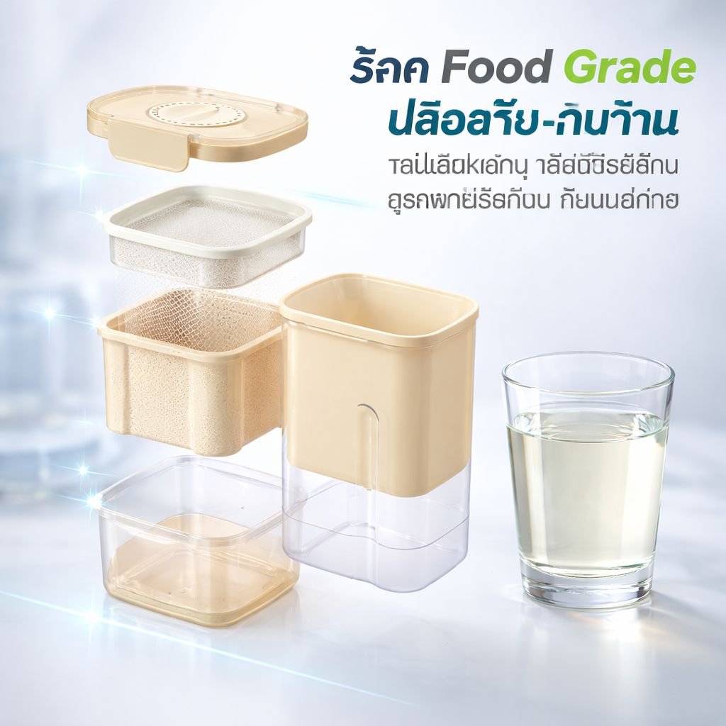 เครื่องทำโยเกิร์ตเย็น เครื่องกรองและแยกเวย์โยเกิร์ตอเนกประสงค์