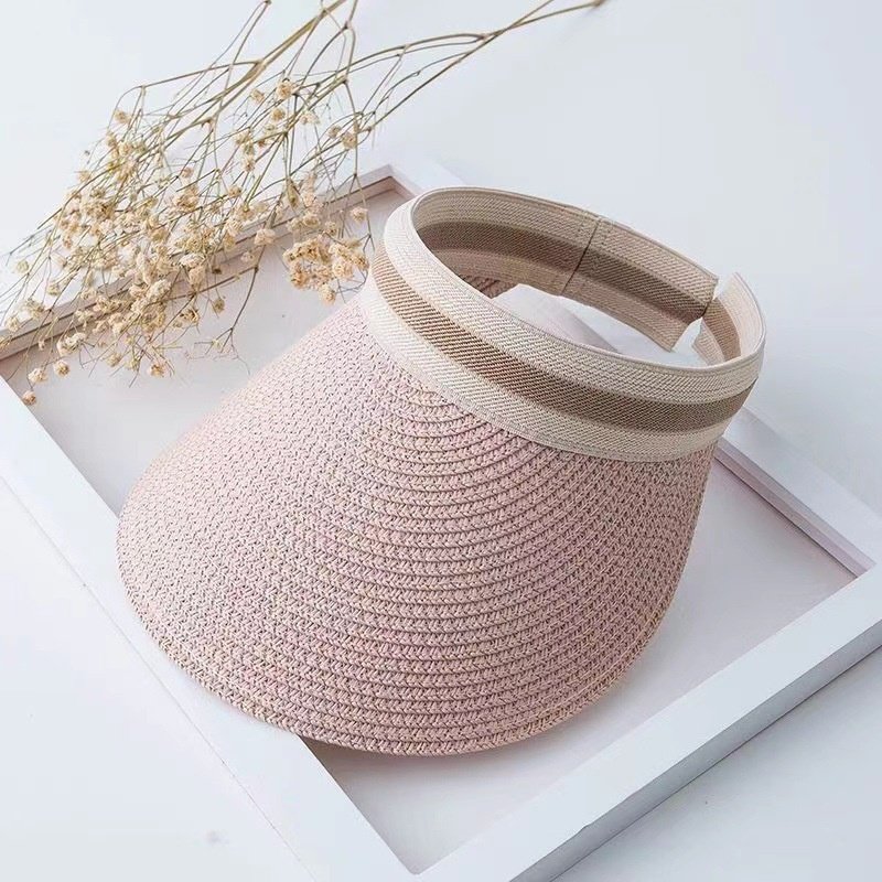 Wide Brim Raffia Straw Sun Hat