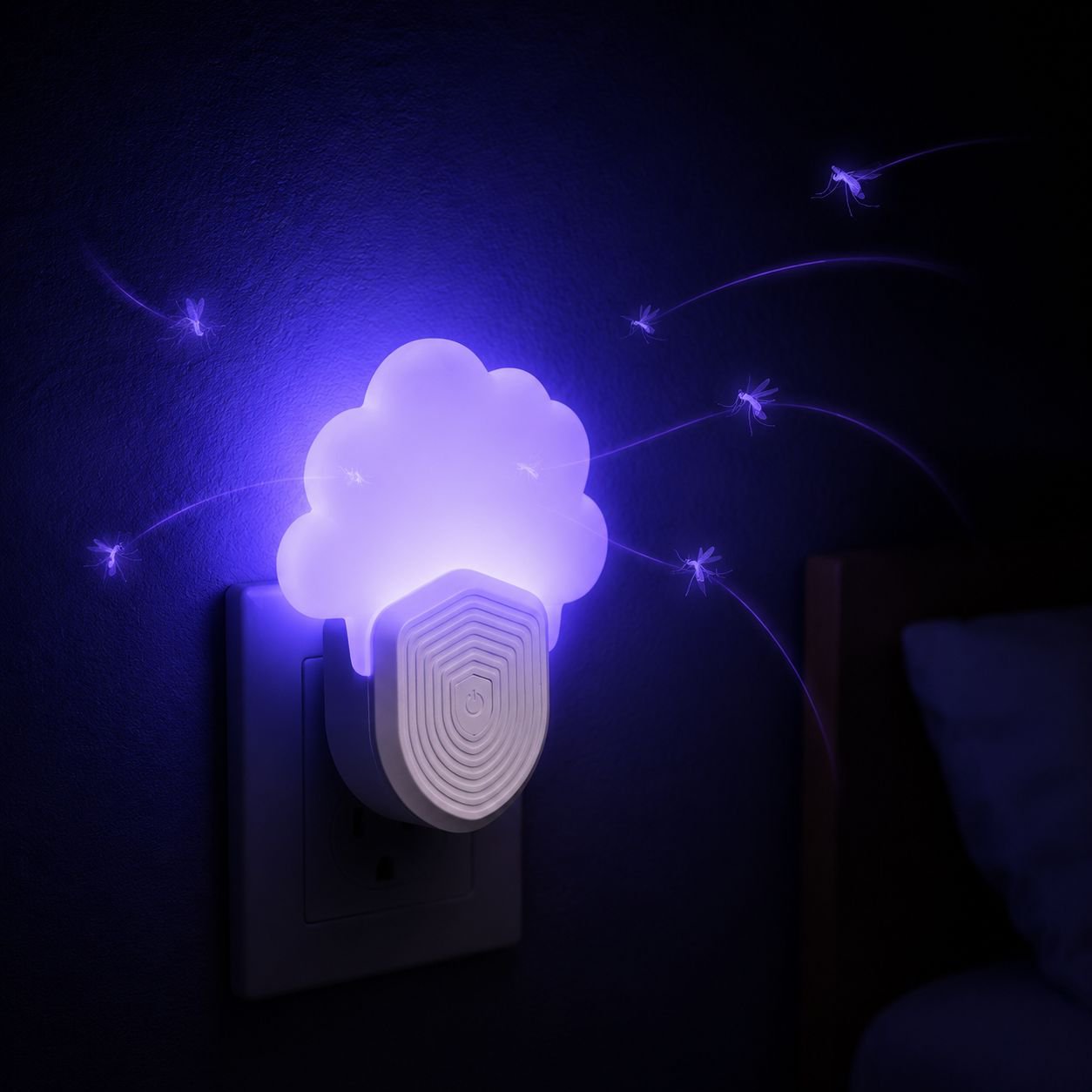 Energy-saving cloud-shaped insect killer