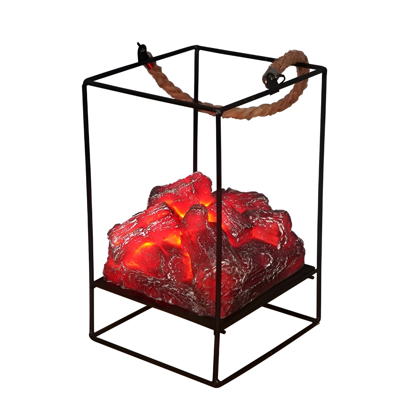 European-style imitation charcoal flame LED decorative light