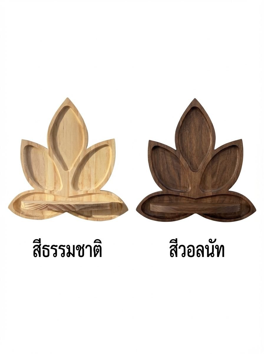 ชั้นวางของไม้ติดผนังประหยัดพื้นที่