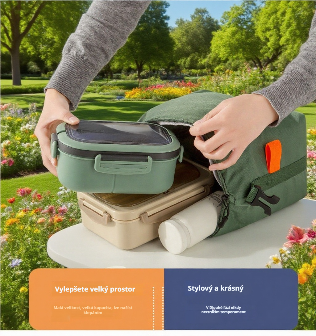 Detail termoizolačního obědového boxu