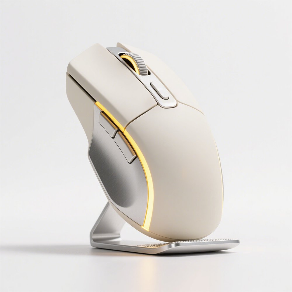  citlivá kovová myš