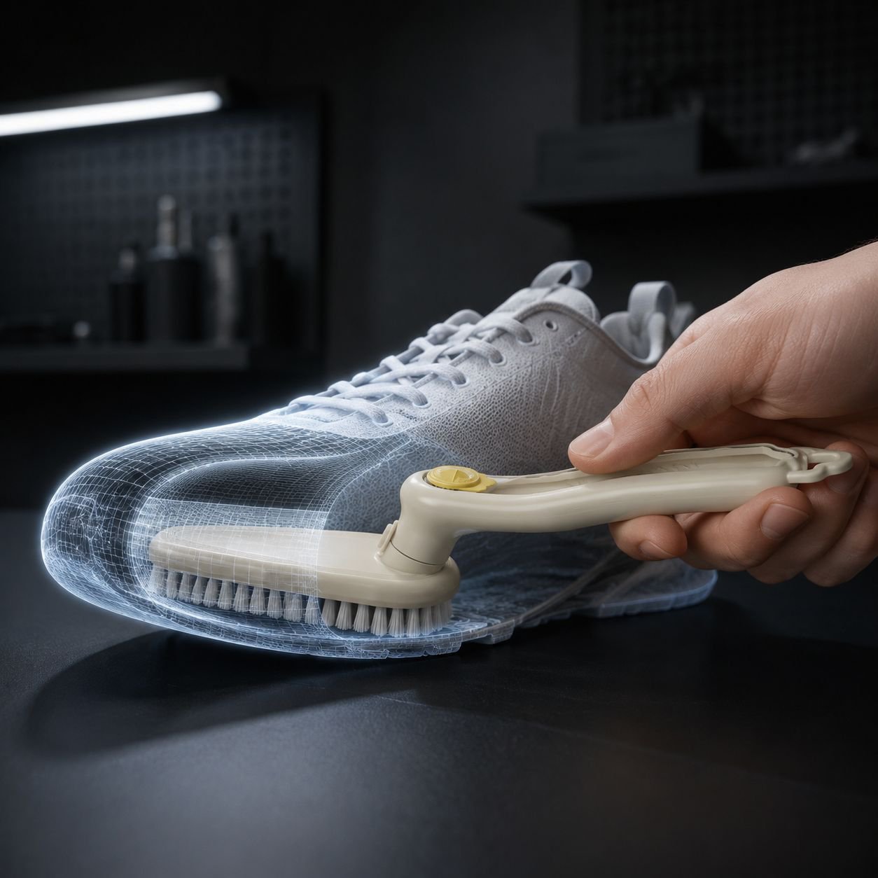 Household 2-in-1 Encrypted Stain Remover Brush