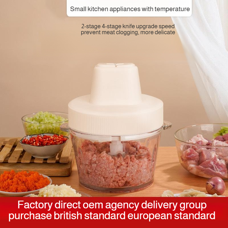Hachoir à viande multifonction électrique domestique automatique 2L