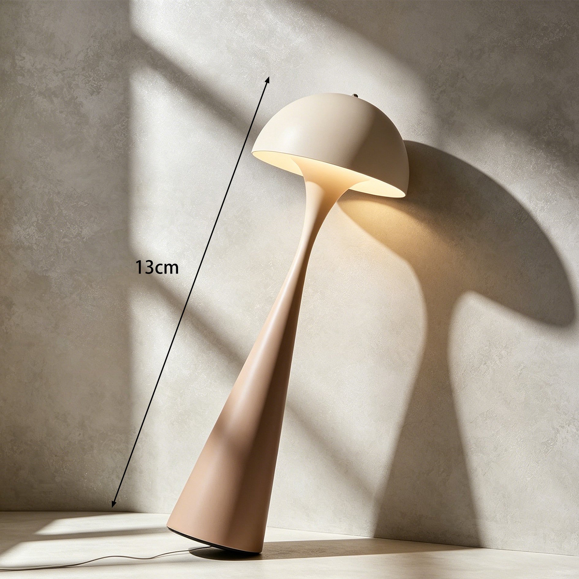 Minimalist black floor lamp for home décor