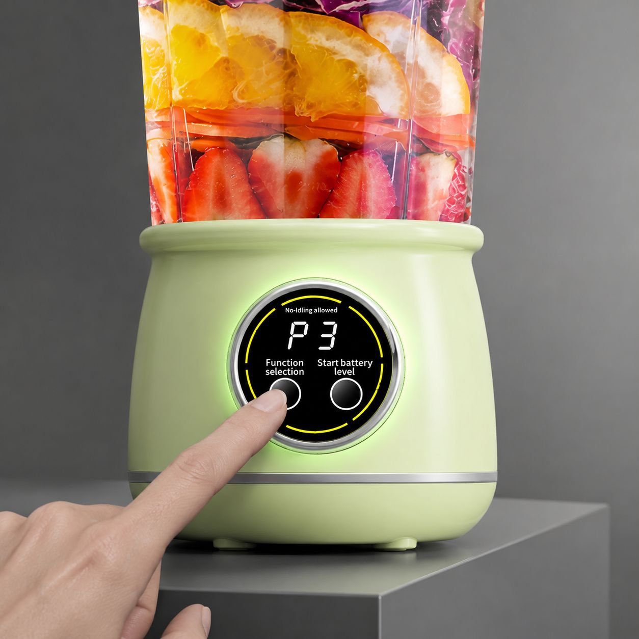 Portable Multifunctional Electric Orange Juicer with Pulp Separation